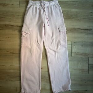 Ninth Hall Pink Cargo Sweatpants